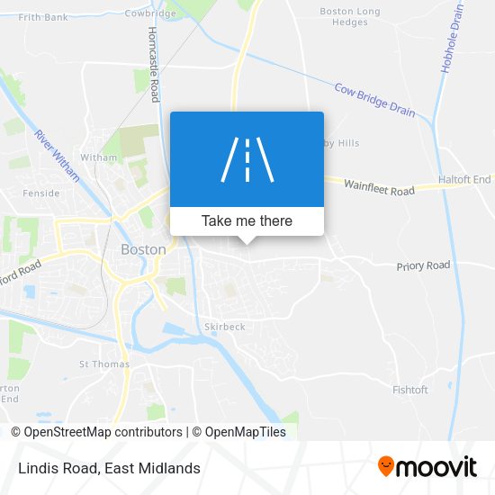 Lindis Road map