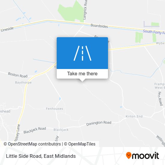 Little Side Road map