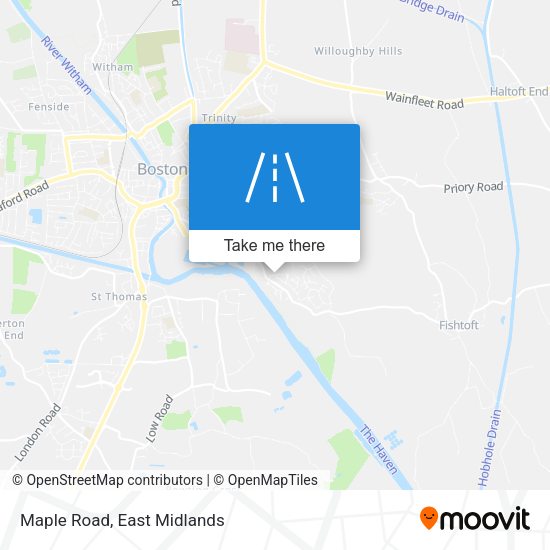 Maple Road map