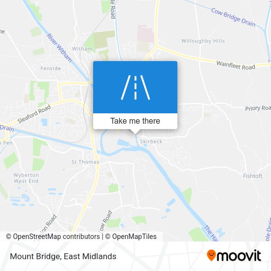 Mount Bridge map