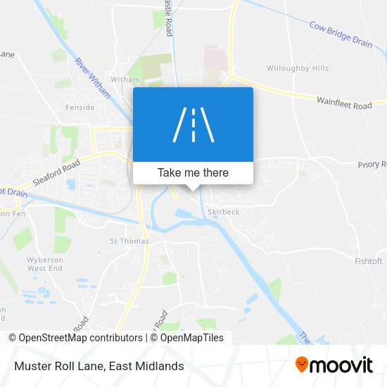 Muster Roll Lane map