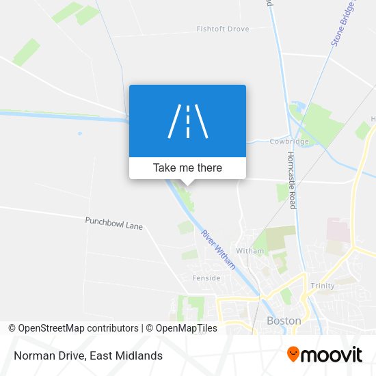 Norman Drive map