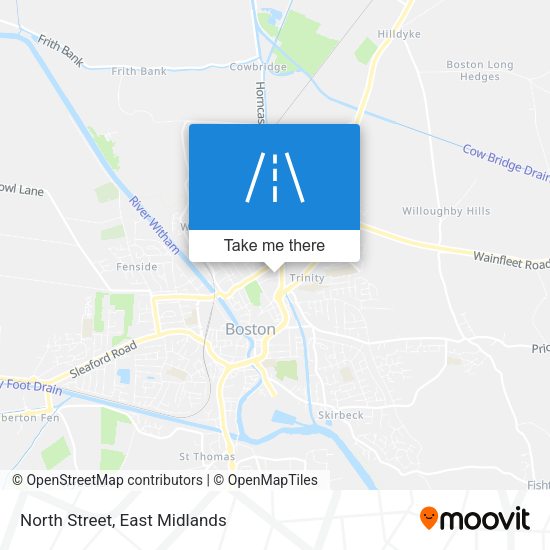 North Street map