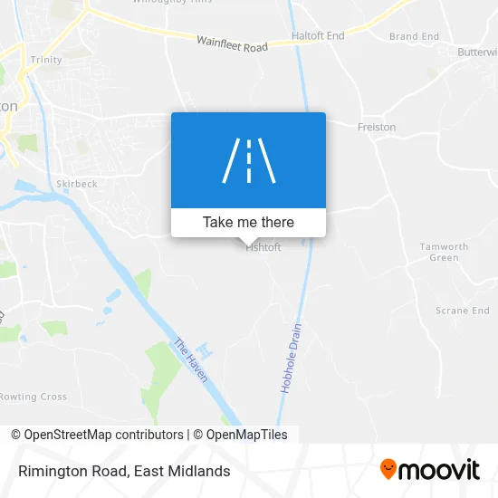 Rimington Road map