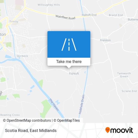 Scotia Road map