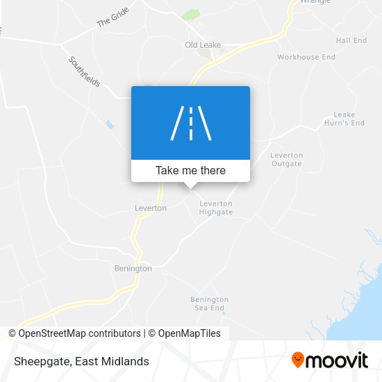 Sheepgate map
