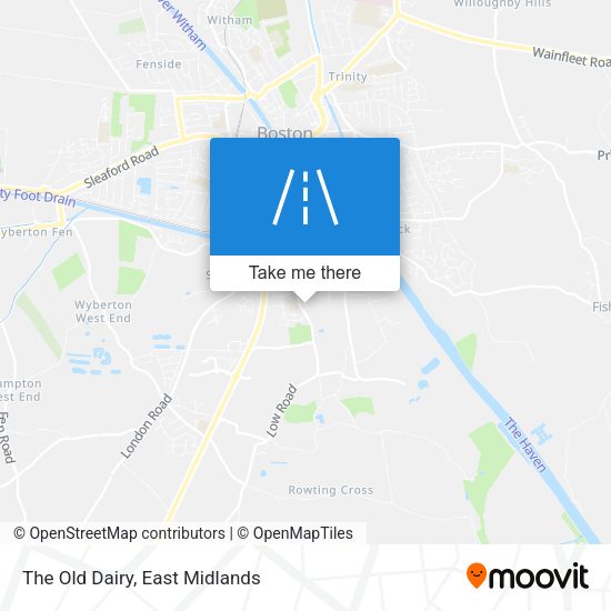 The Old Dairy map