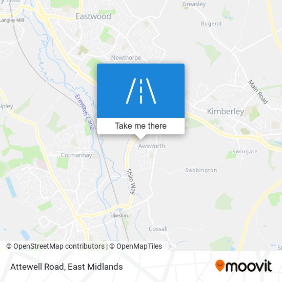 Attewell Road map