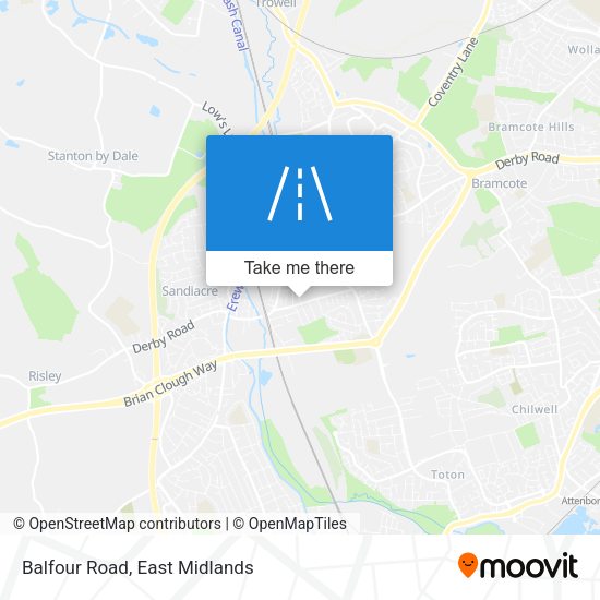 Balfour Road map