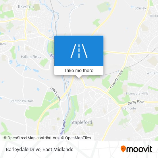 Barleydale Drive map