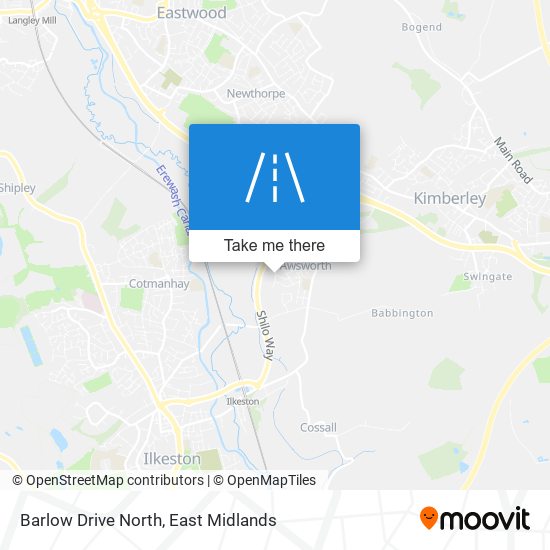 Barlow Drive North map