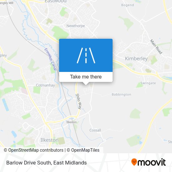 Barlow Drive South map