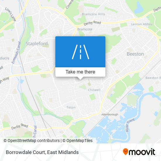 Borrowdale Court map