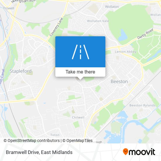 Bramwell Drive map