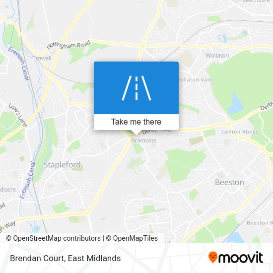 Brendan Court map