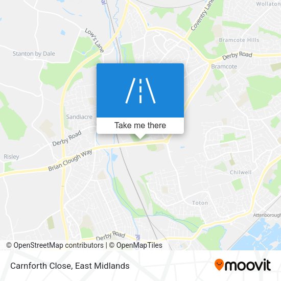 Carnforth Close map