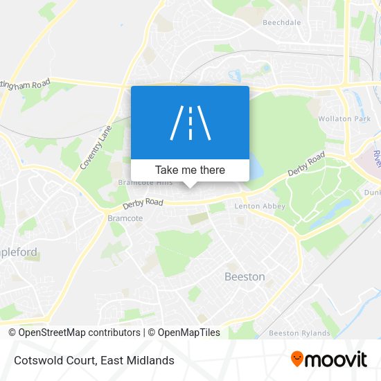 Cotswold Court map