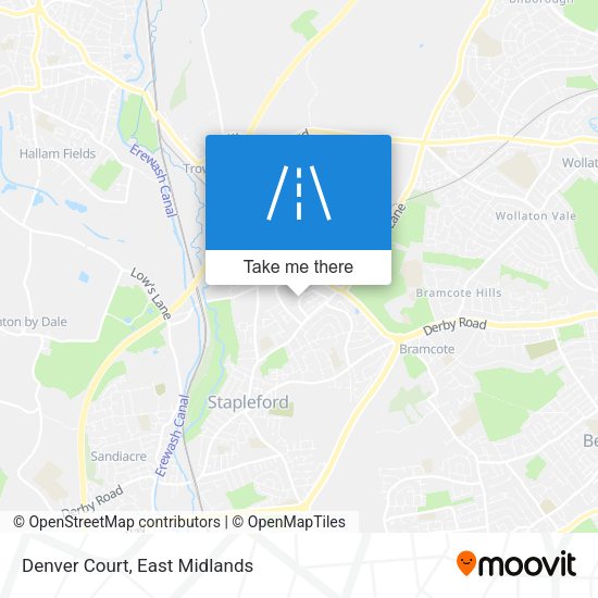 Denver Court map