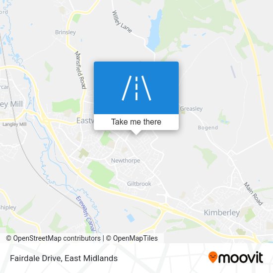 Fairdale Drive map