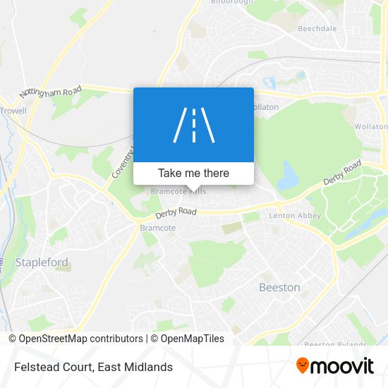 Felstead Court map