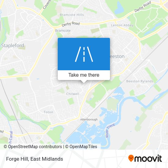 Forge Hill map
