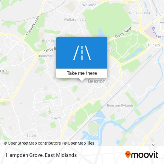 Hampden Grove map