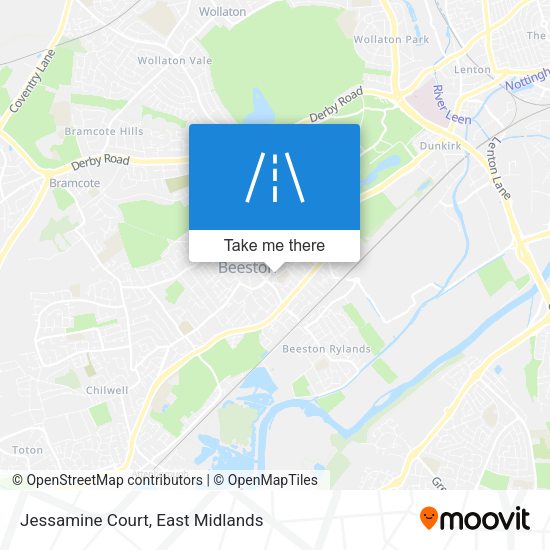 Jessamine Court map