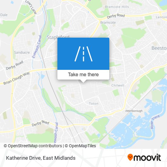 Katherine Drive map