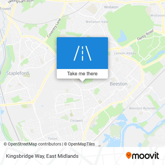 Kingsbridge Way map