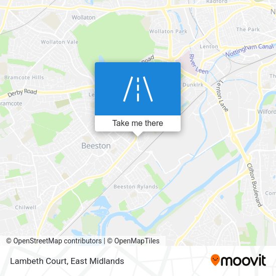 Lambeth Court map