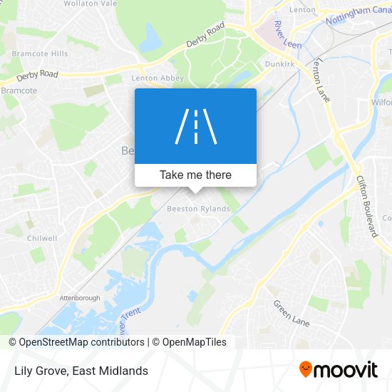 Lily Grove map