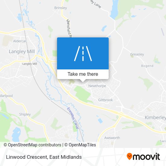 Linwood Crescent map