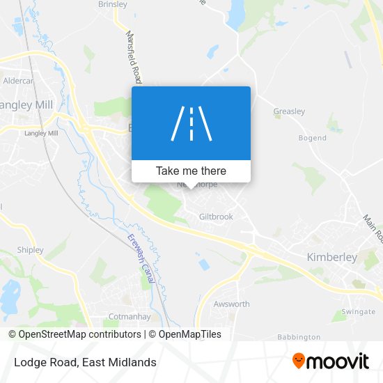 Lodge Road map