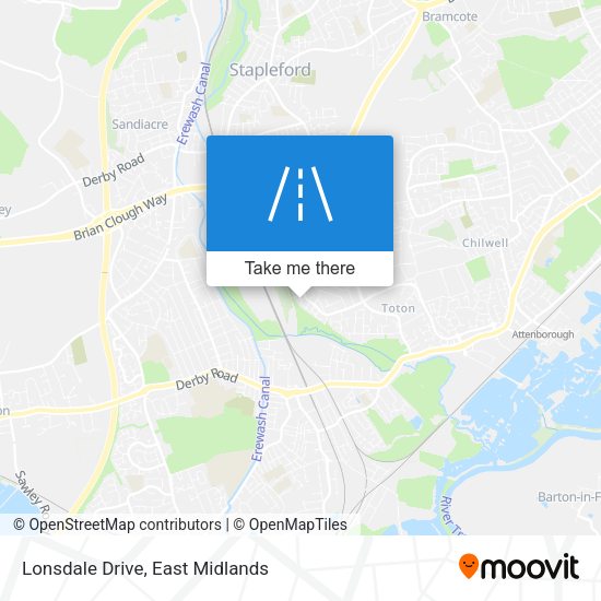 Lonsdale Drive map