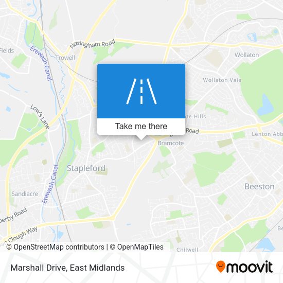 Marshall Drive map