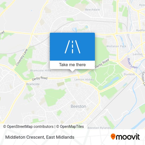 Middleton Crescent map