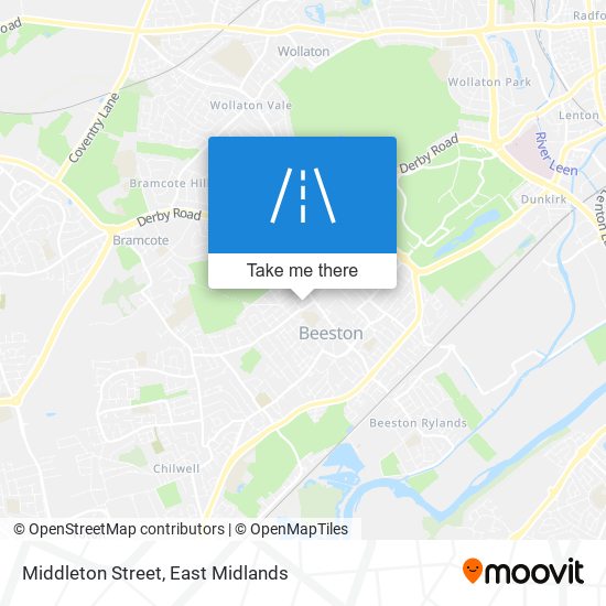 Middleton Street map