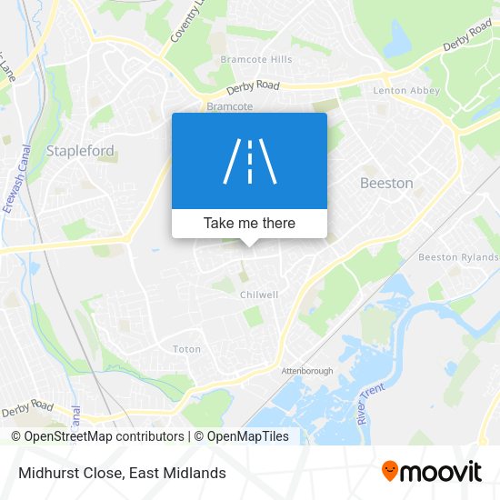 Midhurst Close map