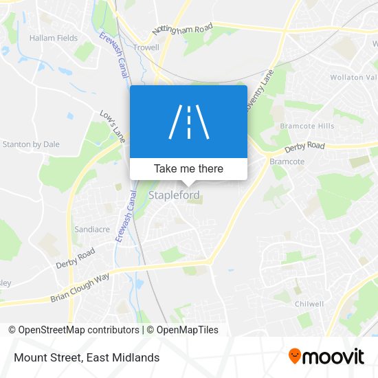 Mount Street map