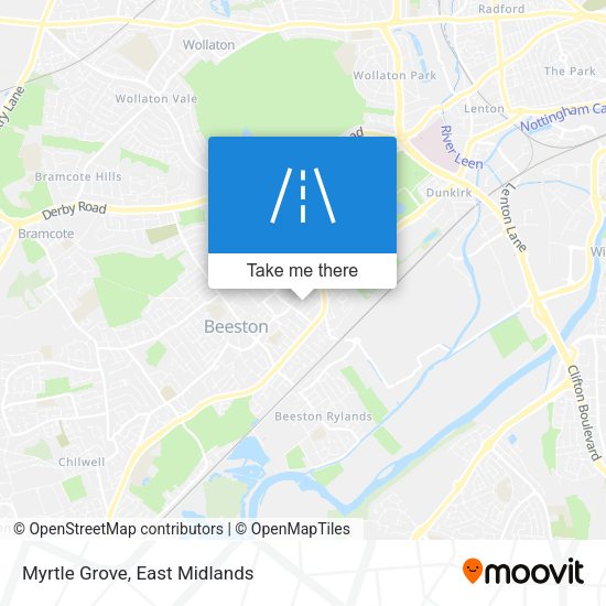 Myrtle Grove map