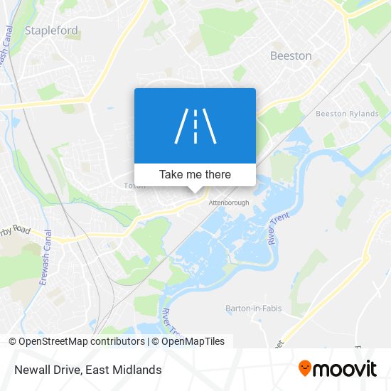 Newall Drive map