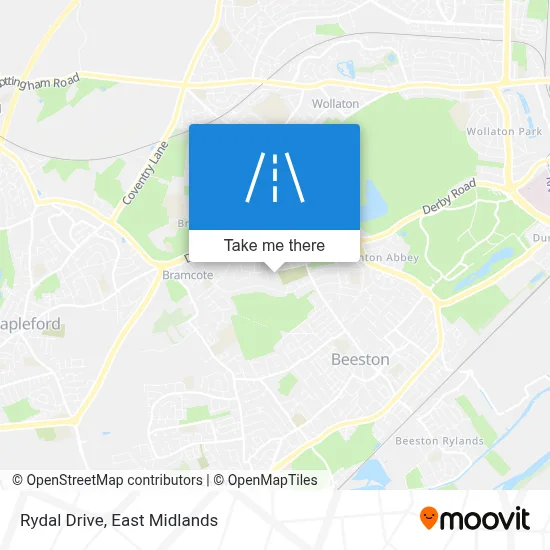 Rydal Drive map