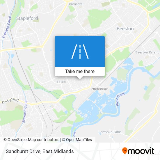 Sandhurst Drive map