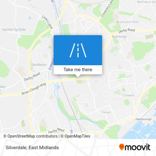 Silverdale map