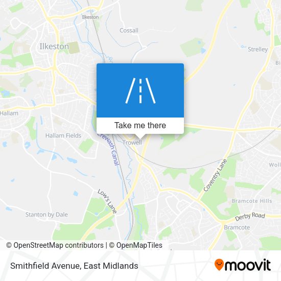 Smithfield Avenue map