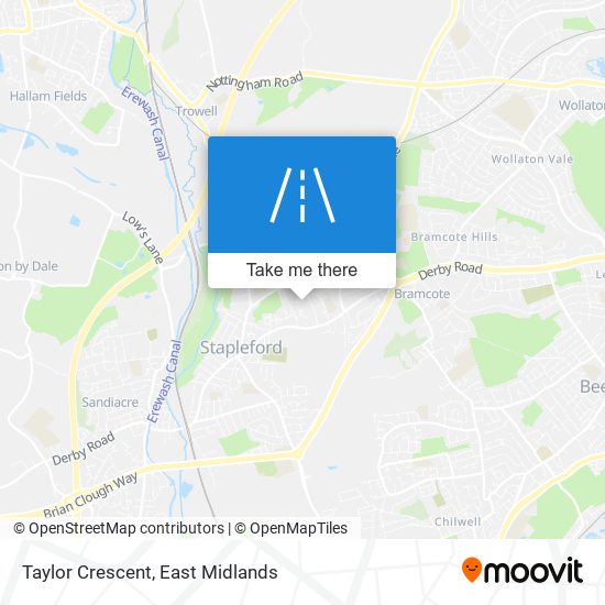 Taylor Crescent map