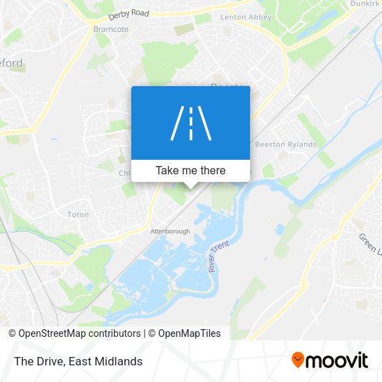 The Drive map