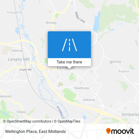 Wellington Place map