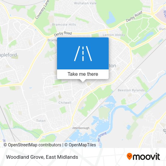 Woodland Grove map