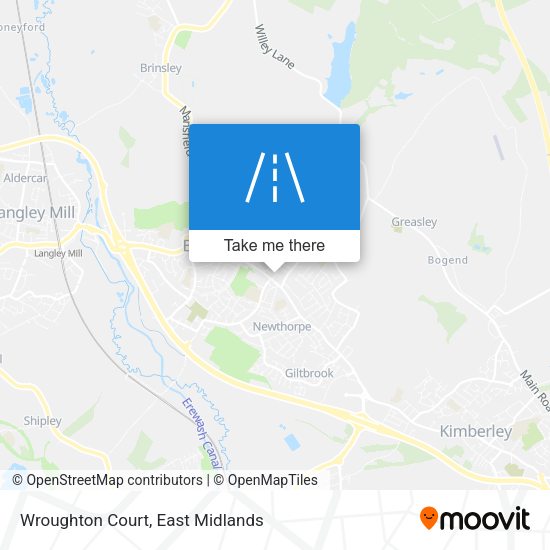 Wroughton Court map